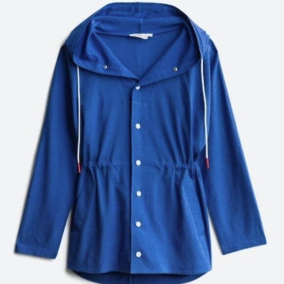 Katie Sturino Stitch Fix Gemma Linen Cargo Jacket Size Medium - Picture 1 of 5